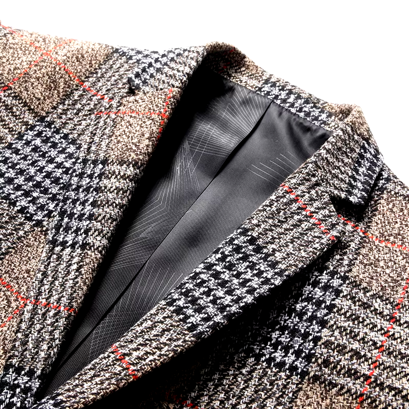 Glen Wool Coat