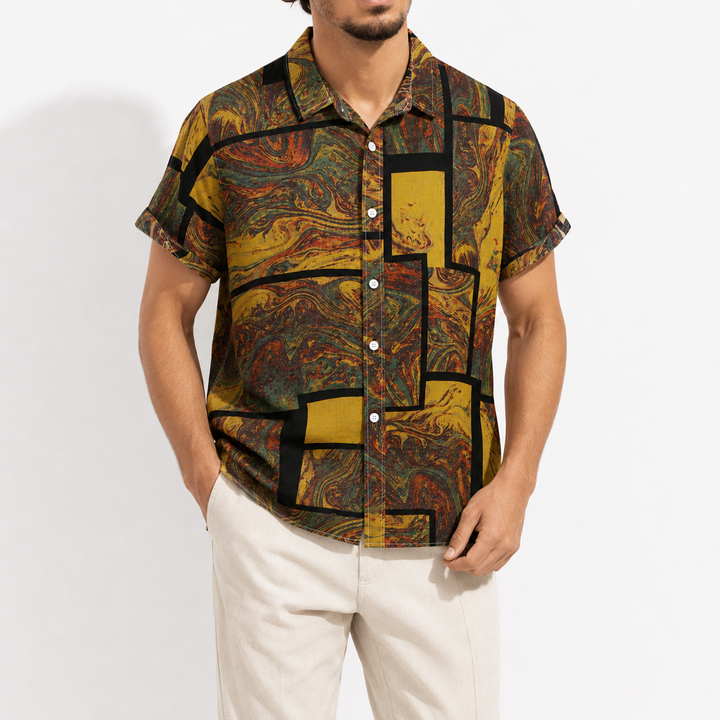 Aurelio Abstract Shirt