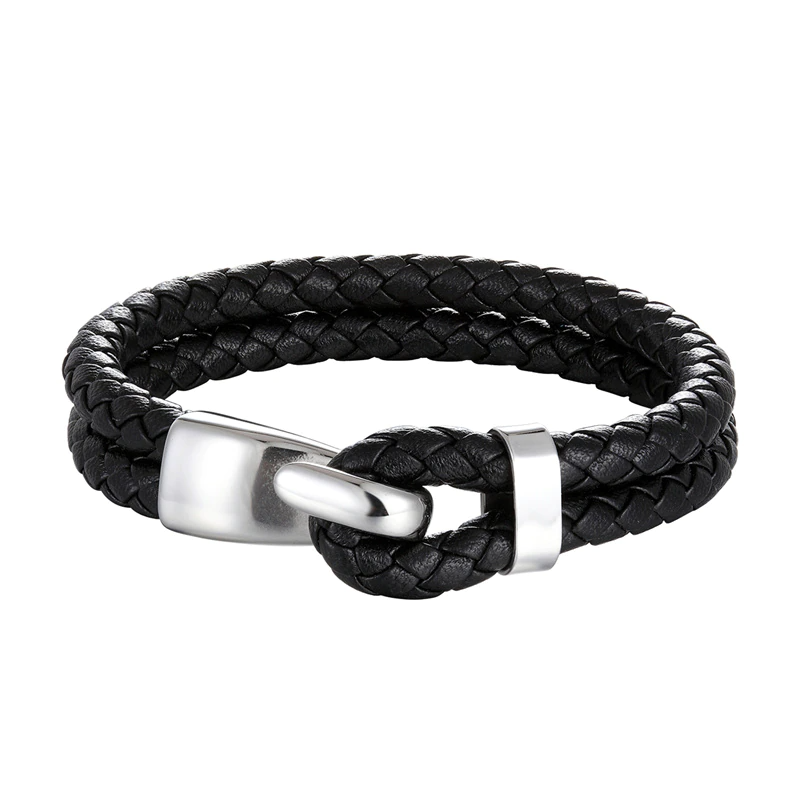 Charm Leather Bracelet