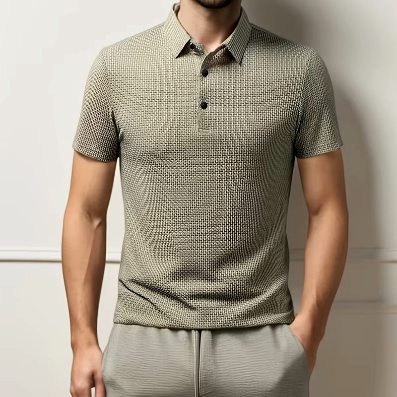 Charles Textured Polo