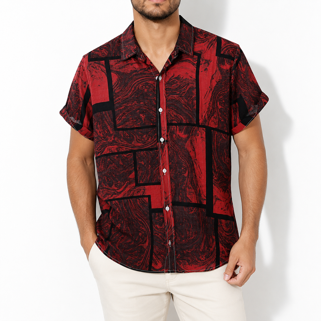 Aurelio Abstract Shirt