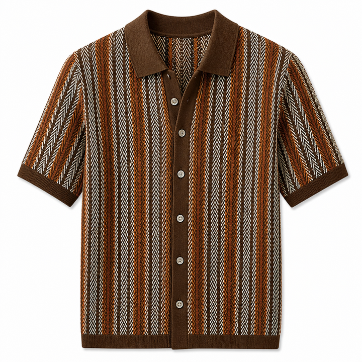 Palermo Jacquard Knit Shirt