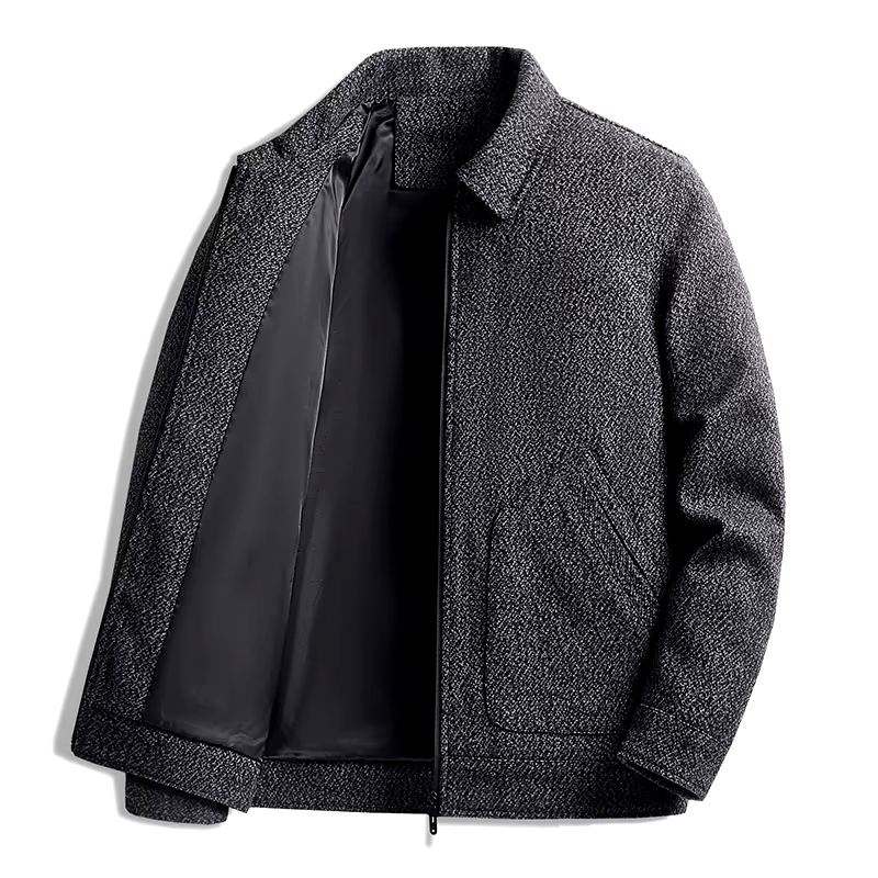 Herringbone Wool Jacket