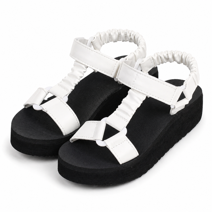 Nova Iridescent Platform Sandal