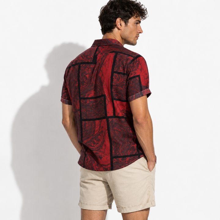 Aurelio Abstract Shirt