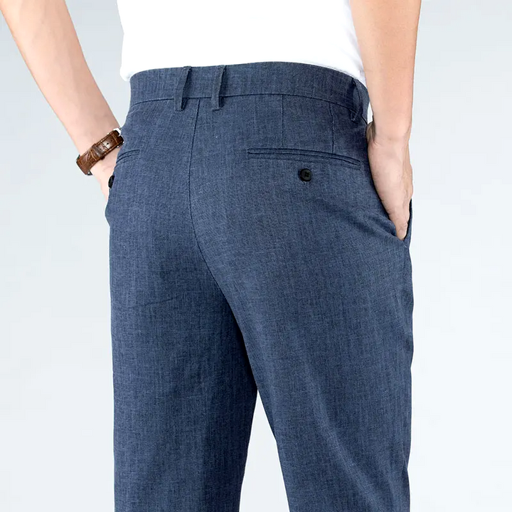 Mocha Linen Pants