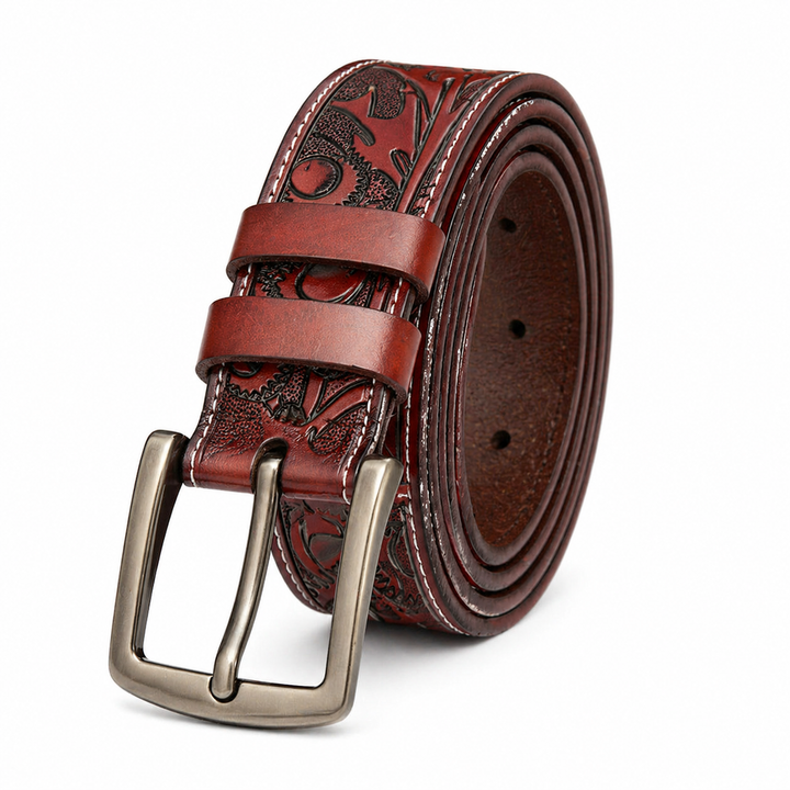 The Foreman Carved Belt