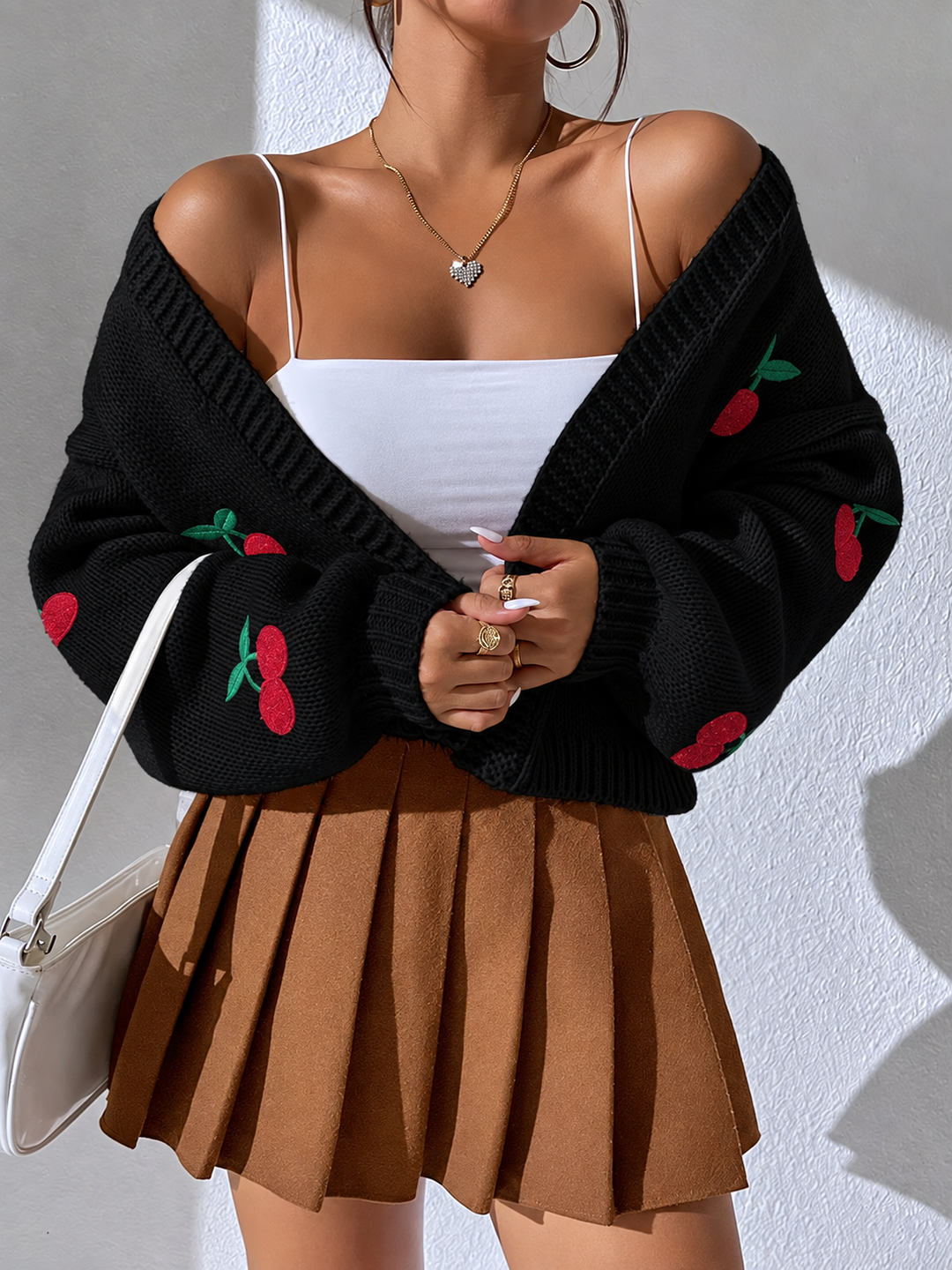 Ella Embroidered Knit Sweater