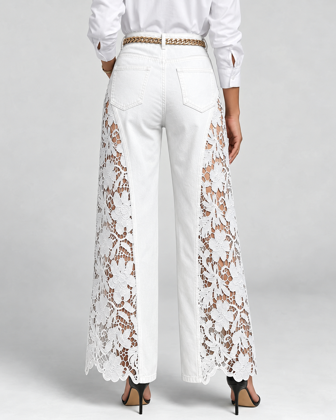 Mabel Cutwork Jeans