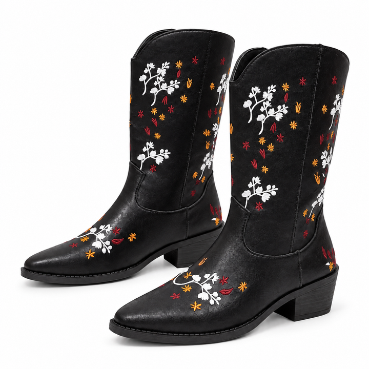 Maisie Embroidered Boots