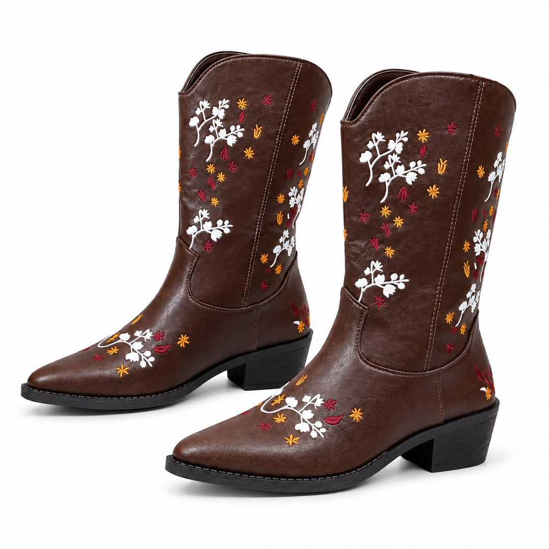 Maisie Embroidered Boots