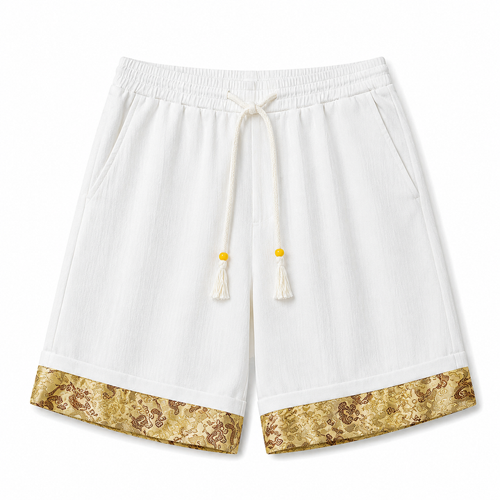 Dragon Hem Streetwear Shorts