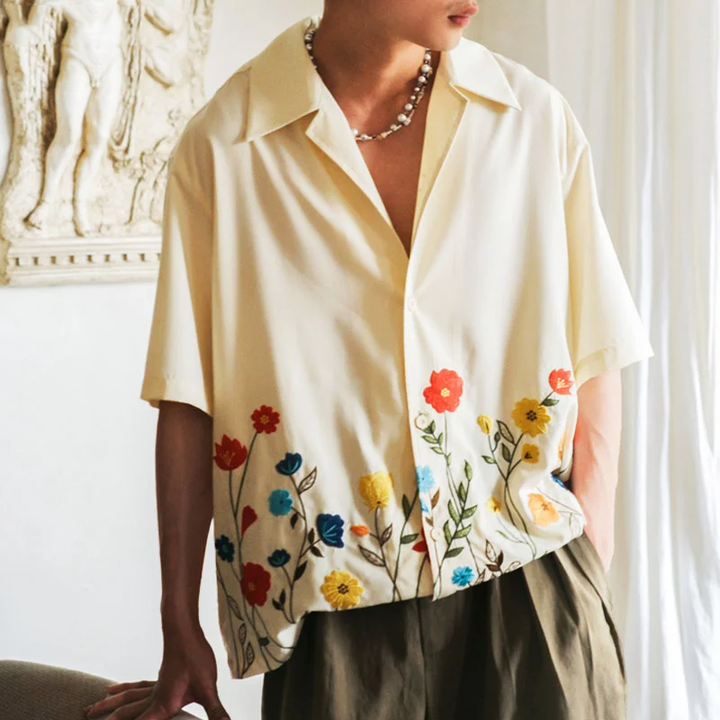 Spring Blossom Flower Shirt