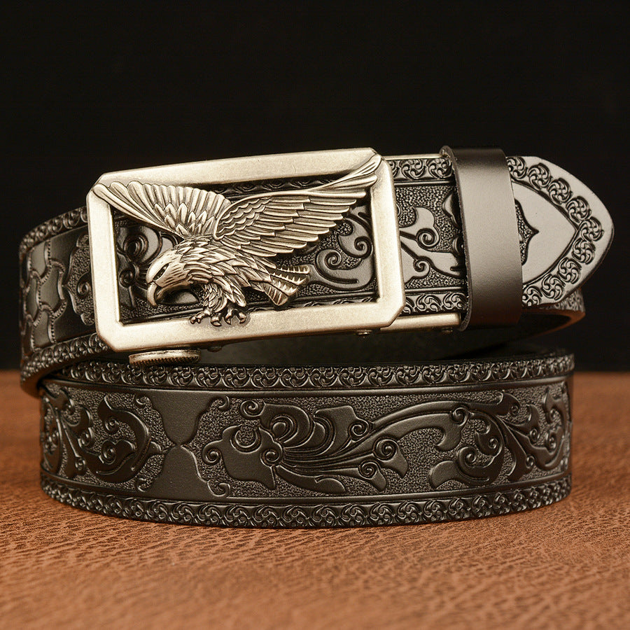 Western Eagle Buckle Belt