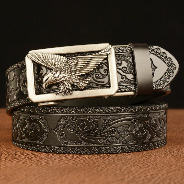 Western Eagle Buckle Belt