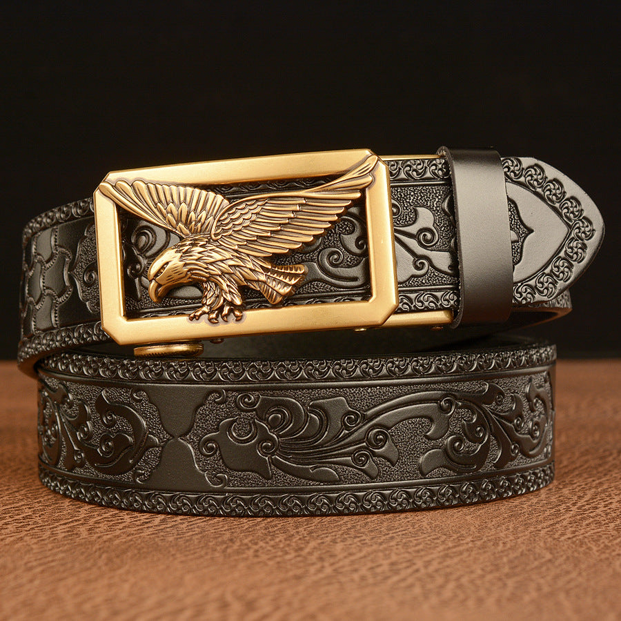 Western Eagle Buckle Belt