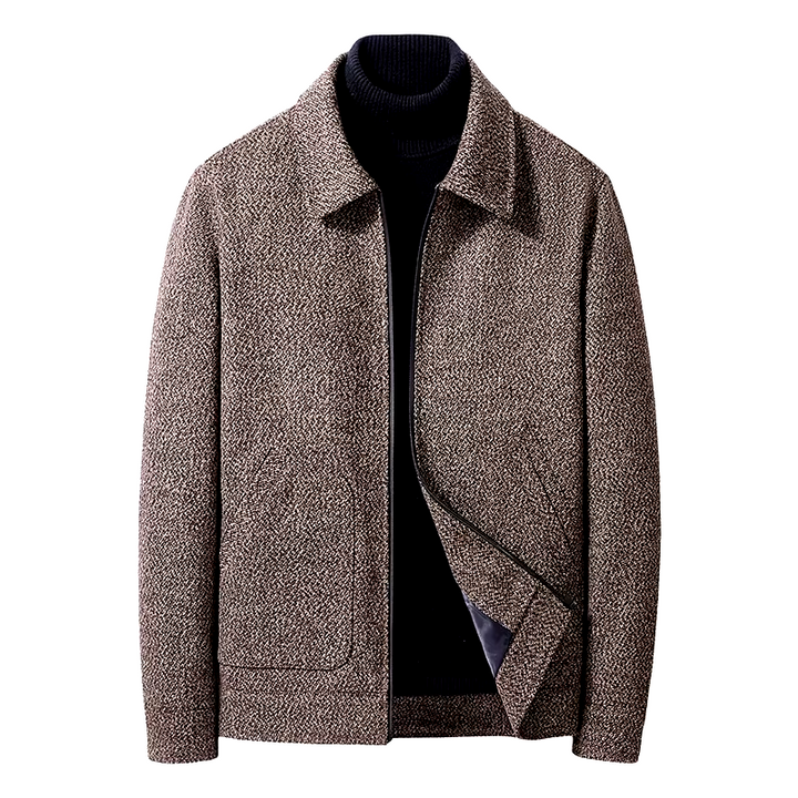 Herringbone Wool Jacket