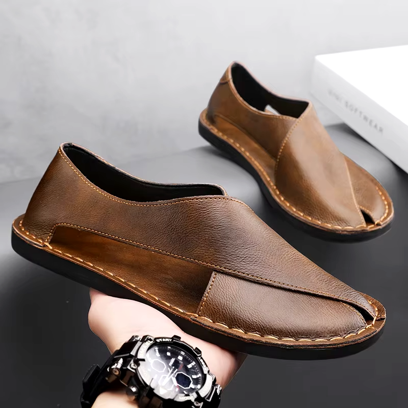 Marcello Leather Sandal