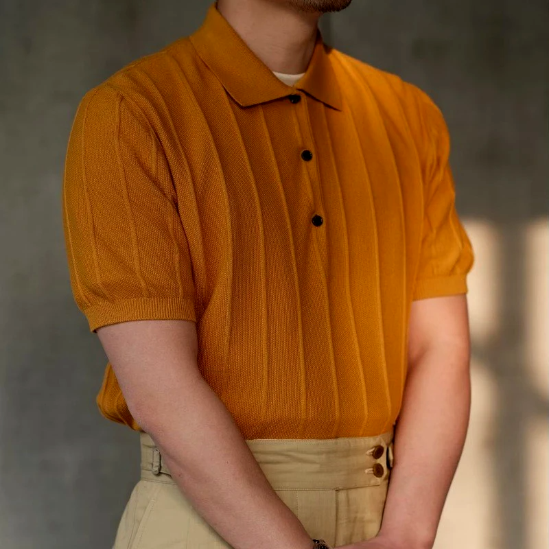Marco Cable Knit Polo