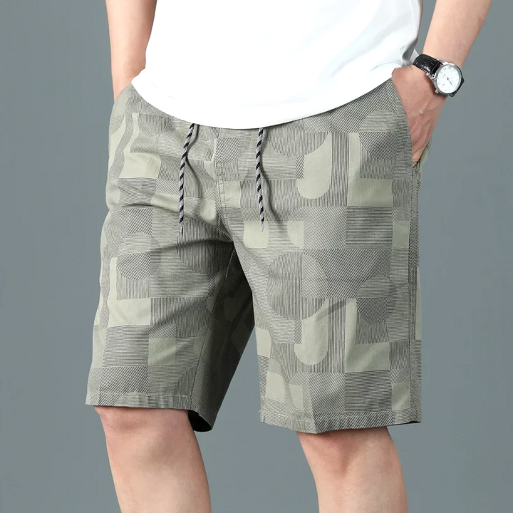 Monet Printed Shorts