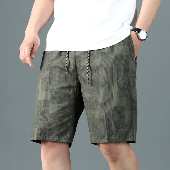 Monet Printed Shorts