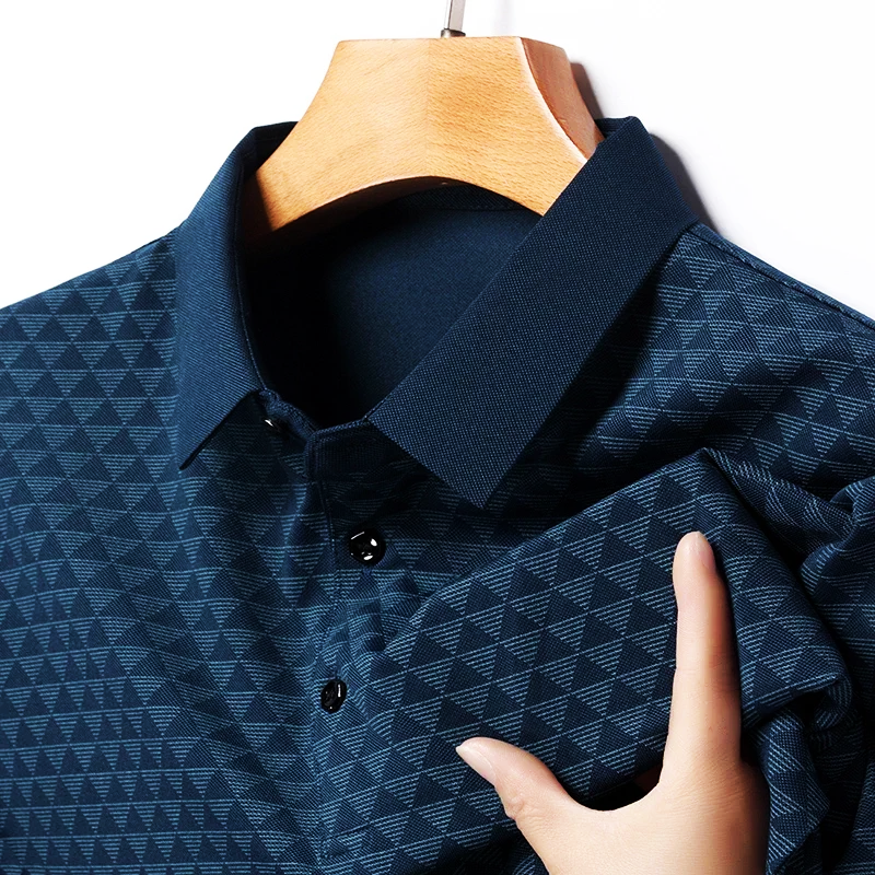 The Corvyn Silk Polo