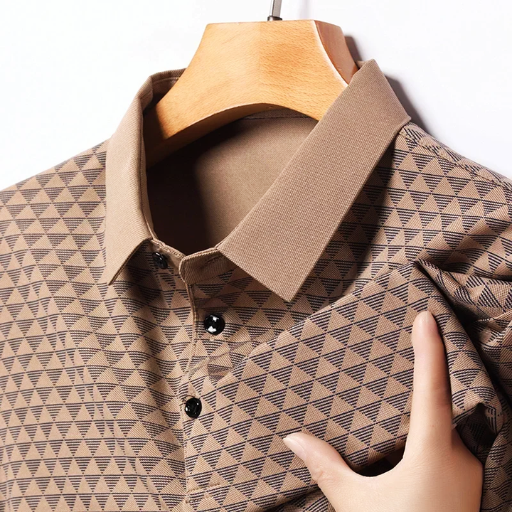 The Corvyn Silk Polo