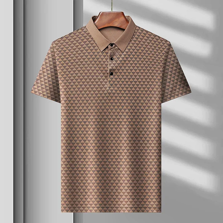 The Corvyn Silk Polo