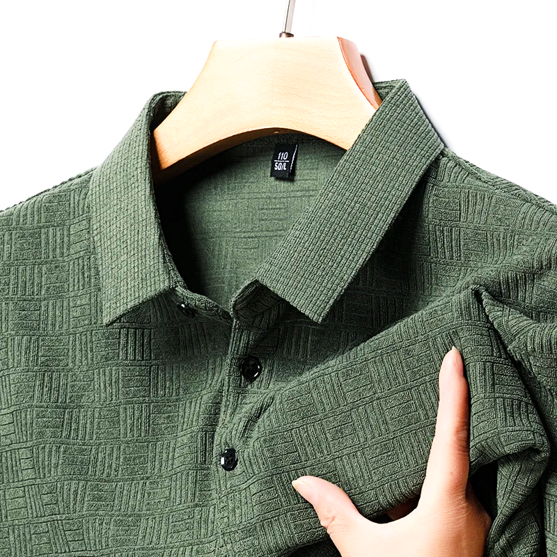 Caldre Textured Polo