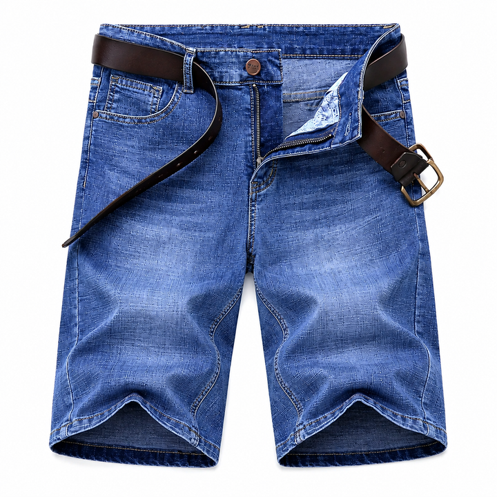 Rivet Fade Denim Short