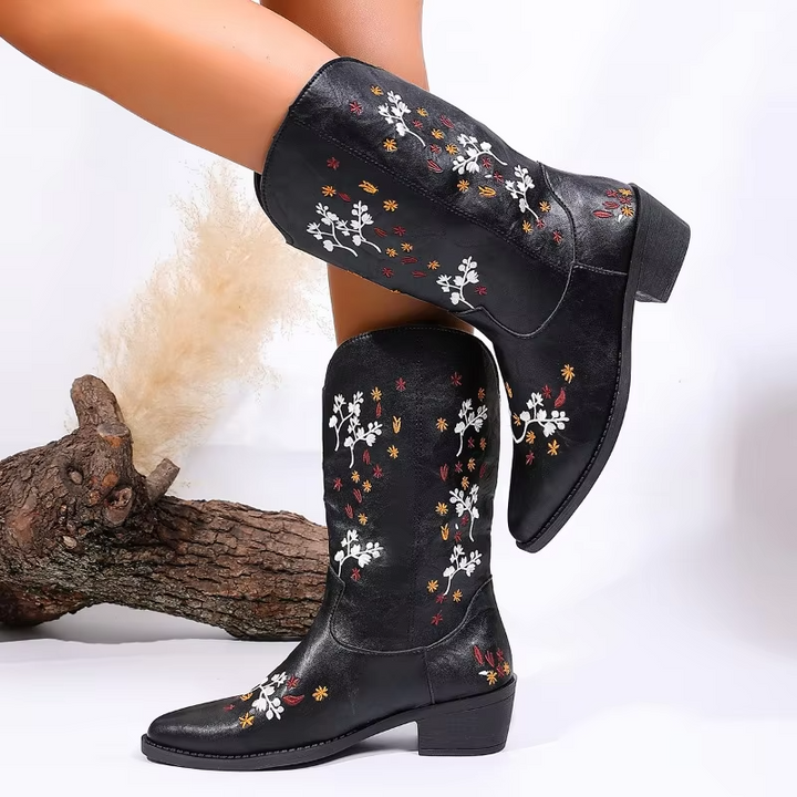 Maisie Embroidered Boots