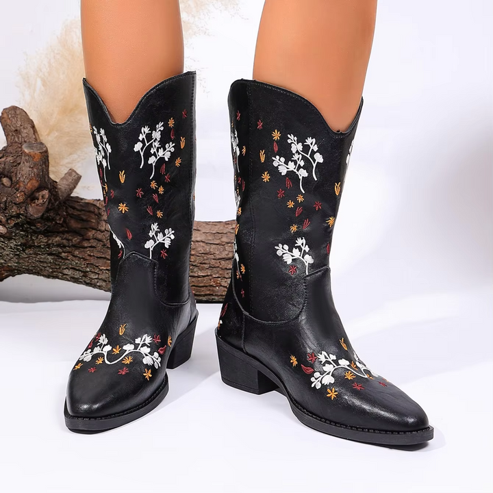 Maisie Embroidered Boots