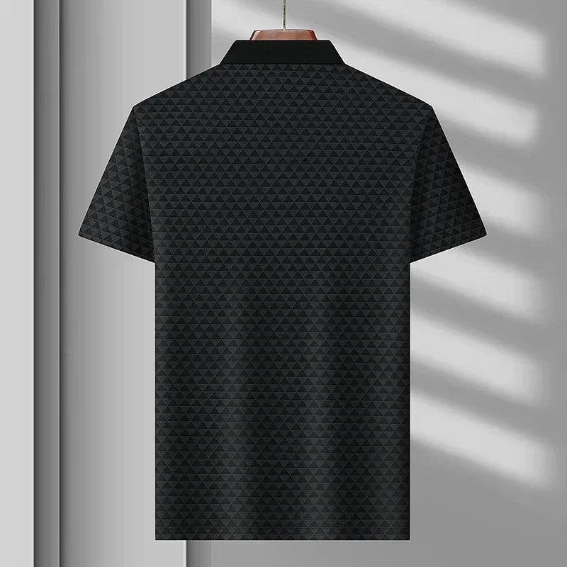 The Corvyn Silk Polo