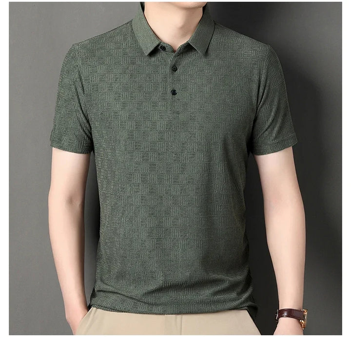 Caldre Textured Polo