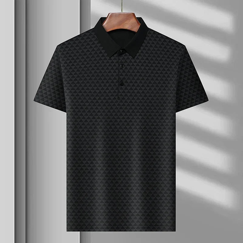 The Corvyn Silk Polo