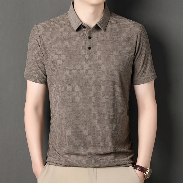 Caldre Textured Polo