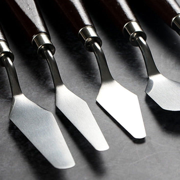 Engraved Baking Spatula 5 Pcs Set