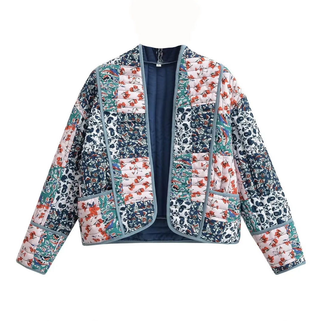 Isabel Quilted Floral Jacket