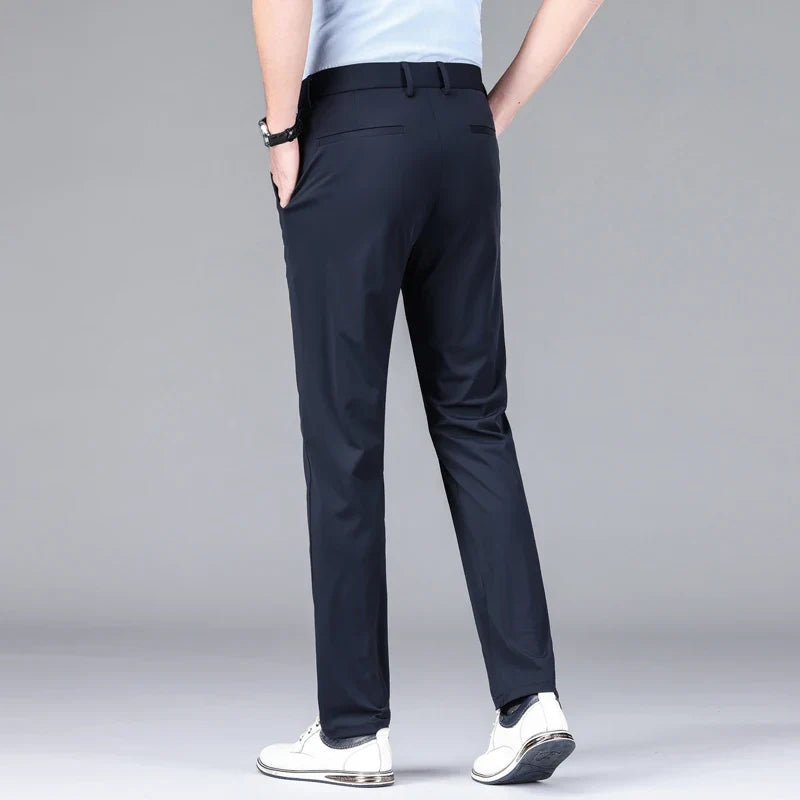 Harvey Stretchable Silk Pants