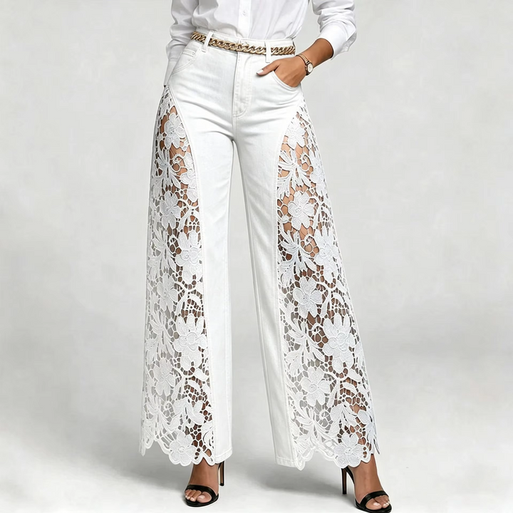 Mabel Cutwork Jeans
