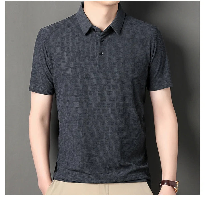 Caldre Textured Polo