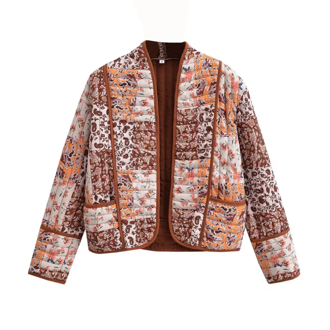 Isabel Quilted Floral Jacket