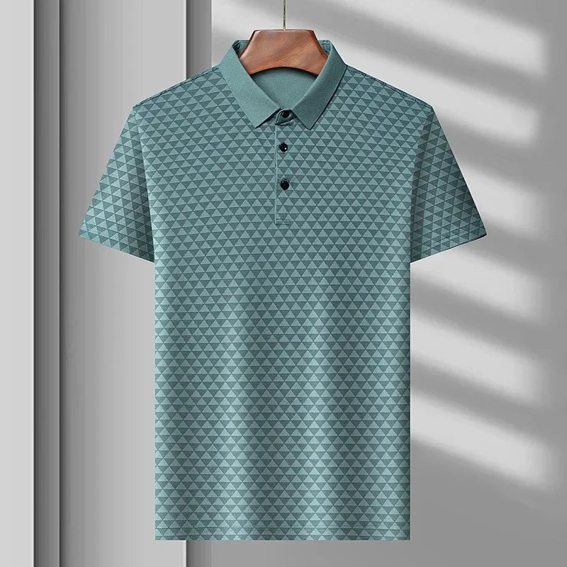 The Corvyn Silk Polo