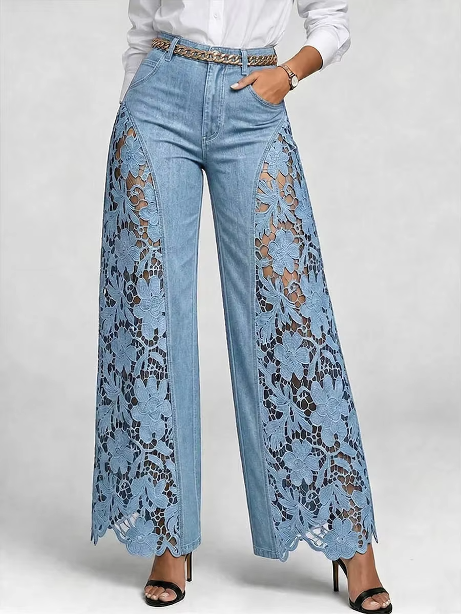 Mabel Cutwork Jeans