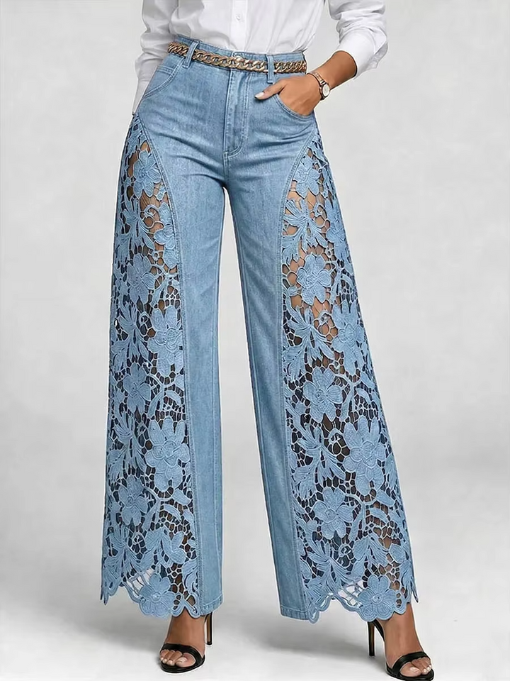 Mabel Cutwork Jeans
