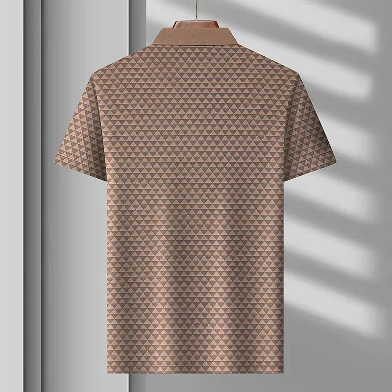 The Corvyn Silk Polo