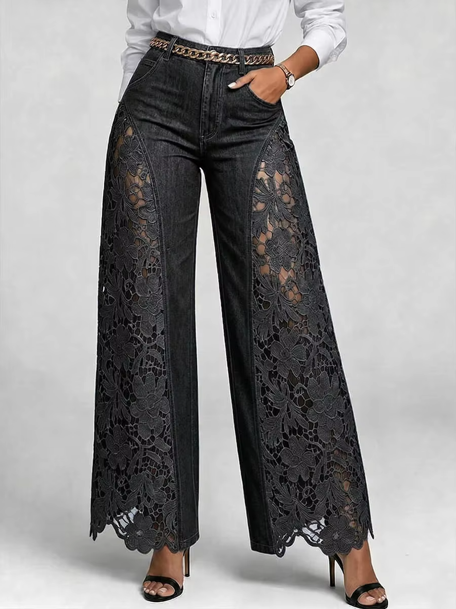 Mabel Cutwork Jeans