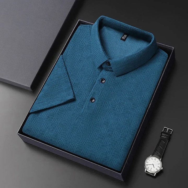 Caldre Textured Polo