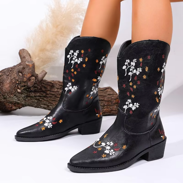Maisie Embroidered Boots