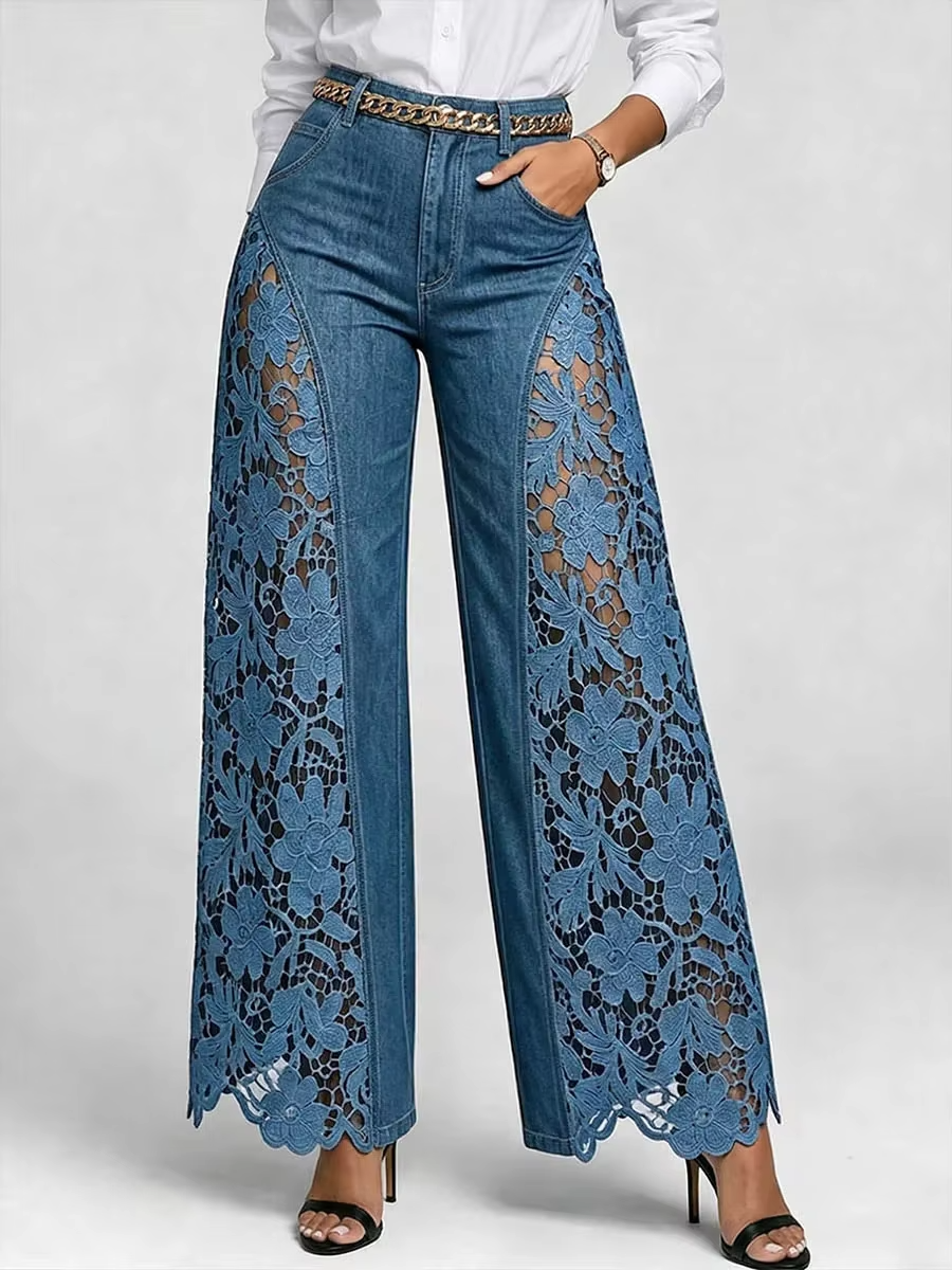 Mabel Cutwork Jeans